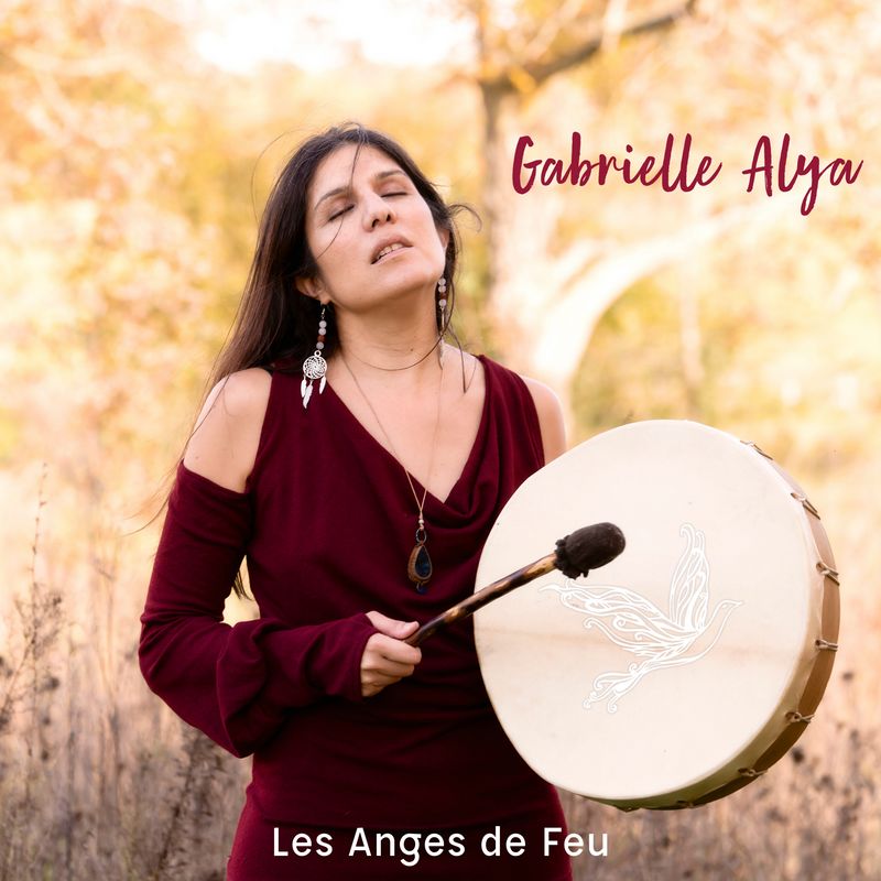 Pochette « Les Anges de Feu » — Gabrielle Alya